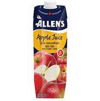 Allen's Apple juice from concentrate.