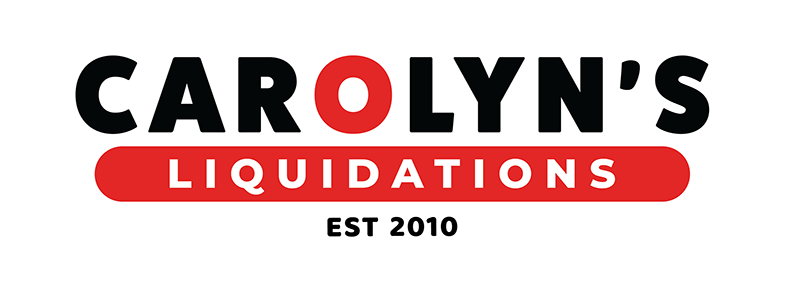 Carolyn's Liquidation spelt out for the company logo.