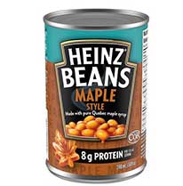 Can of Heinz beans maple style.