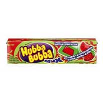 Product image of Hubba Bubba Max strawberry watermelon gum.