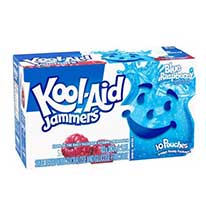 Product image of Kool-aid jammers blue raspberry flavour.