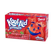 Product image of Kool-aid jammer red cherry flavour.