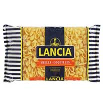 Product image of a bag of Lancia shells pasta.