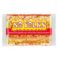 Product image of a bag of No yolks extra braod noodles.