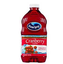 Ocean Spray Cranberry Juice.