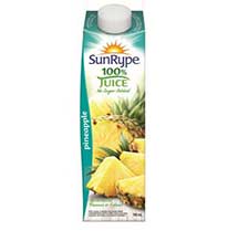 Product image of Sunrype Pineapple no sugar added juice.